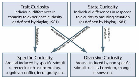 Multifaceted Nature of Curiosity (derived from Arnone & Small, 1995) 