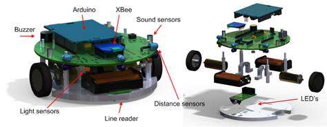 Fig. 1. 3D rendering of the design of AdMoVeo